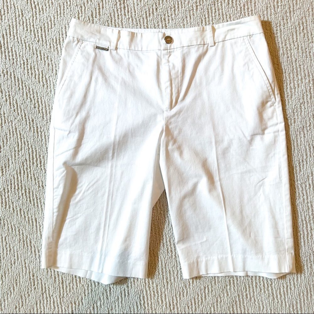 Ralph Lauren - Lauren Active Bermuda Shorts White Size 8 EUC